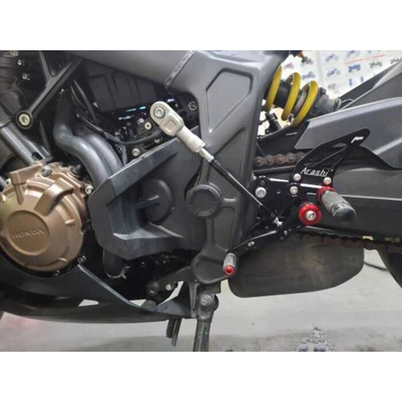 ที่พักเท้ามอเตอร์ไซค์ Arashi สำหรับ HONDA Cbr650r Cb650r / Cbr650f