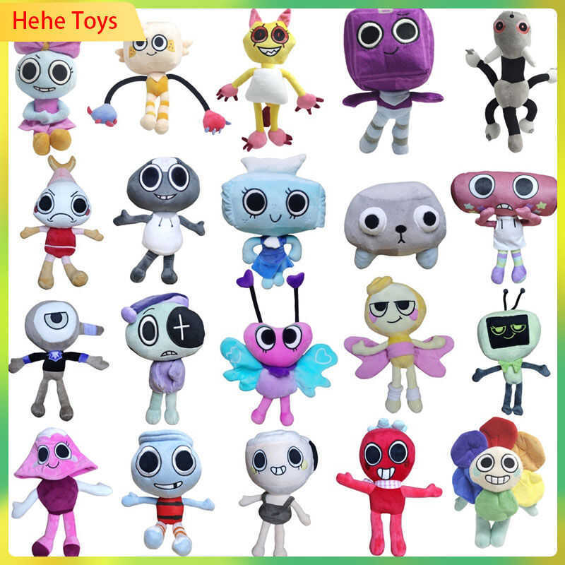World Plushie Stuffed Toy Dandy‌ Boxten‌ Poppy‌ Plush Toys Astro‌ Pebble‌ Shelly‌ Doll Soft Figure