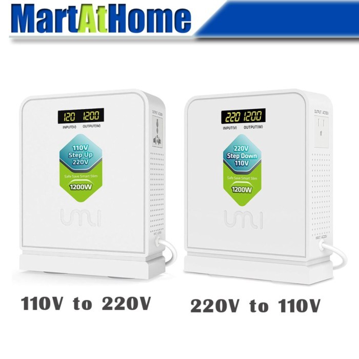 1200W Voltage Converter Travel Transformer 220V To 110V Step Down /110V To 220V Step Up