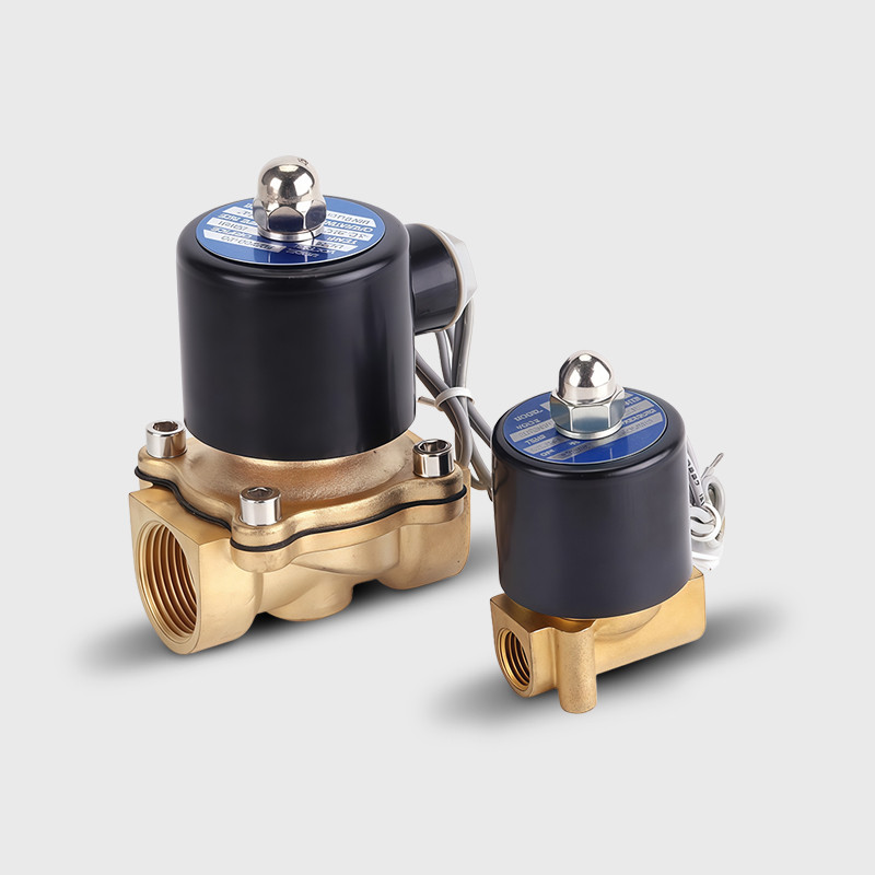 2w350-35(DN35) 2W400-40(DN40) 2W500-50(DN50) ปกติปิดวาล์วโซลินอยด์ไฟฟ้าทองเหลือง