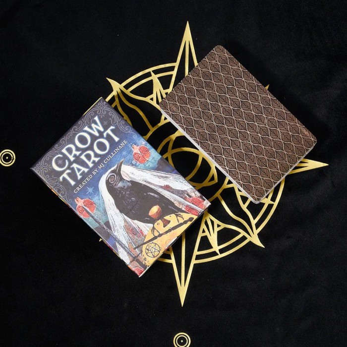 CROW TAROT CROW TAROT ของแท้นําเข้าเวอร์ชันภาษาอังกฤษการ์ดเกมกระดาน Witwit