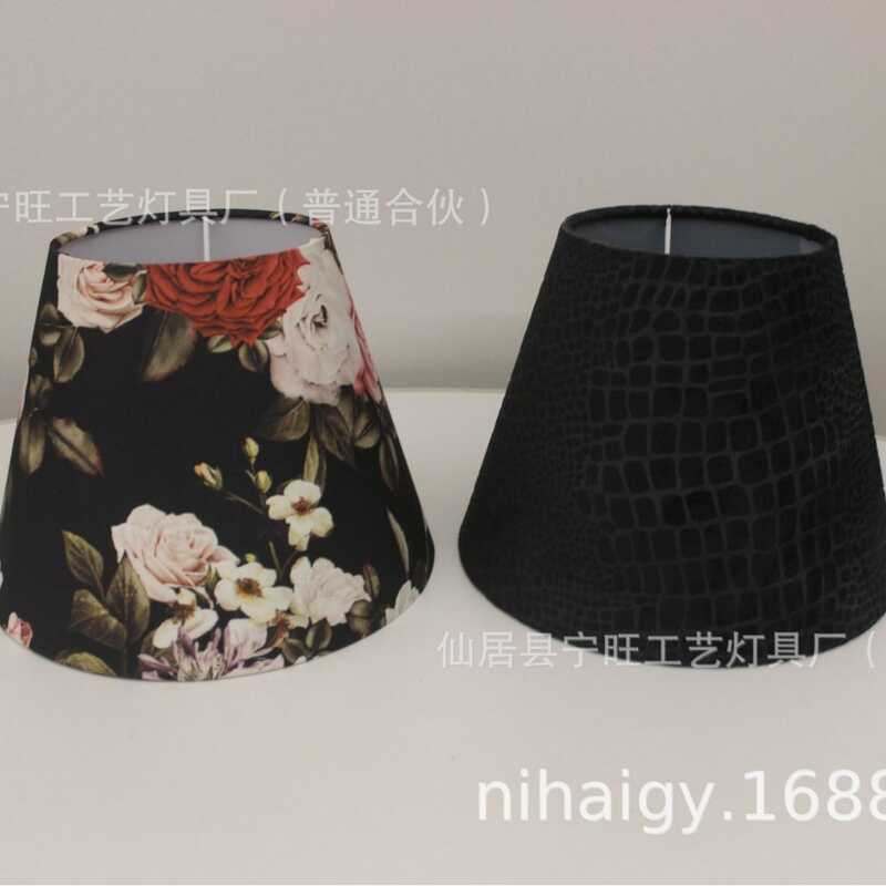 โคมไฟตั้งโต๊ะ โคมไฟผ้า E27E14 โคมไฟตั้งโต๊ะ โคมไฟ