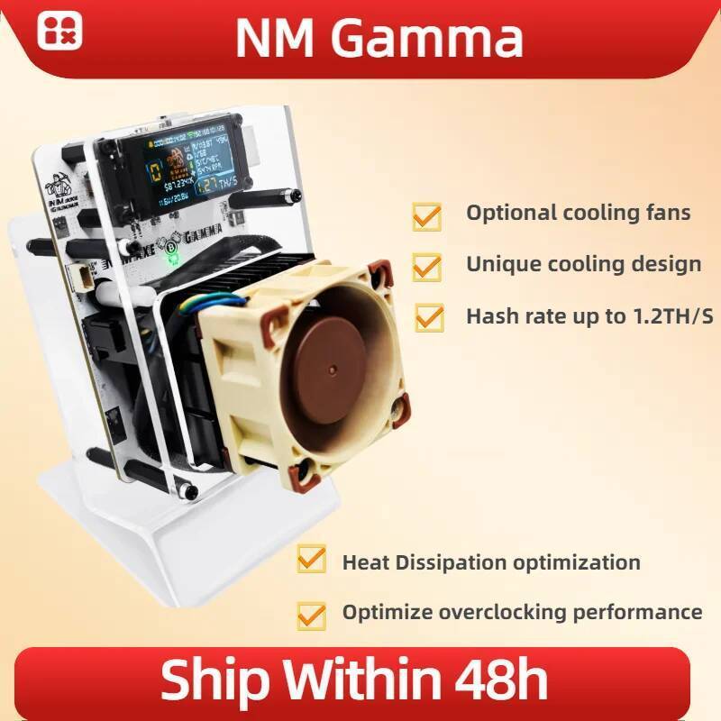 C BTC Solo Lottery Miner สําหรับคอมพิวเตอร์ nord NMAxe Gamma เพิ่มประสิทธิภาพ NMMiner BM1370 ASIC 1.