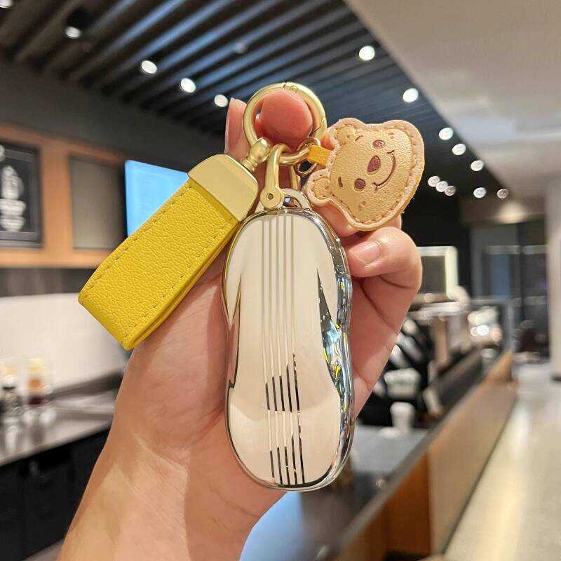 เหมาะสําหรับฝาครอบกุญแจรถ Xiaomi yu7 เฉพาะ su7su7ultra เคสป้องกันทางกายภาพหัวเข็มขัดแบบรวมทุกอย่างหญ