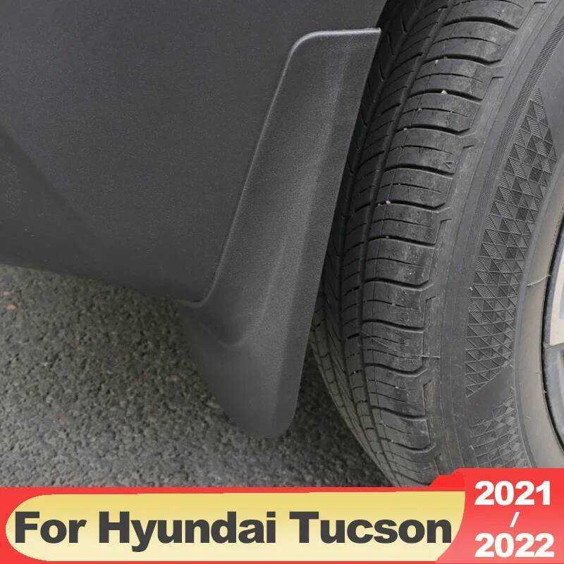 MudgrdsสําหรับHyundai Tucson Nx4 2021 2022 2023 2024 2025 Mud Flaps Splash Grds Fender Mudflaps Prot