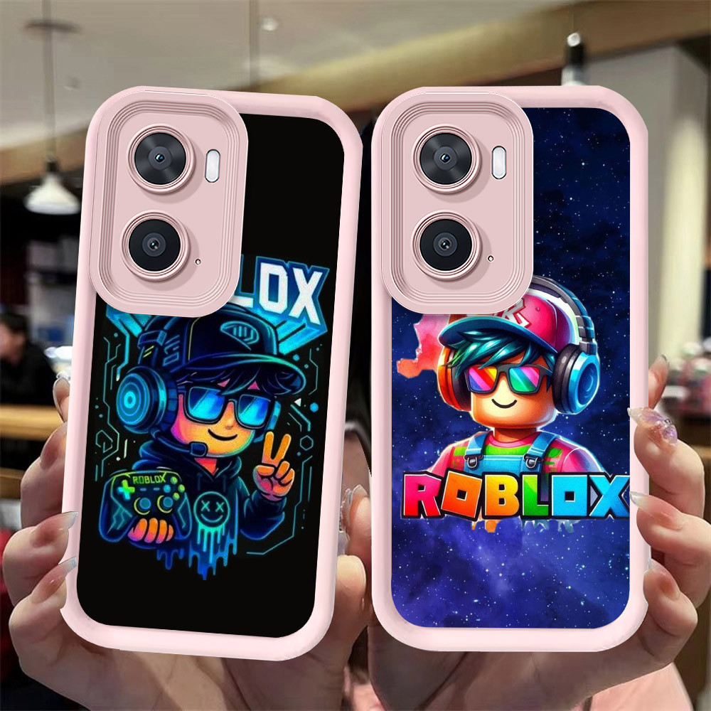 J-29 Roblox ดำขาวชมพูเคสโทรศัพท์หรับ VIVO Y15S Y02S Y15A Y16 Y01A Y01 IQOO Z7i