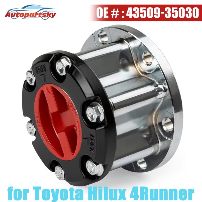 OEM # 43509-35030 Manual Wheel Locking Hub 26-Splines for Toyota T100 Pick Up Truck 4Runner Hilux T