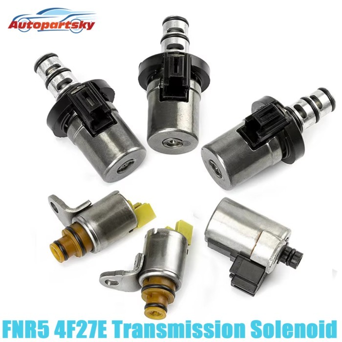 4F27E 4F27-E Transmission Shift Solenoid Set For Ford Focus For Mazda Protege 4 Speed FNR5 5 Speed