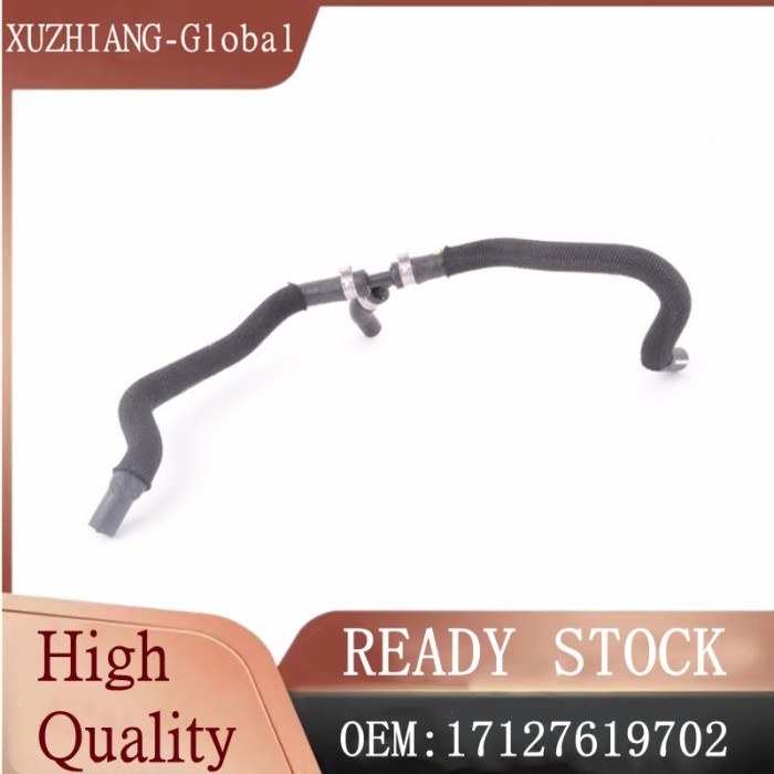 Brand New Genuine ENGINE COOLANT HOSE 17127619702 For BMW 5 F07 F10 F11 6 F06 F12 F13 7 F01 F02 X5