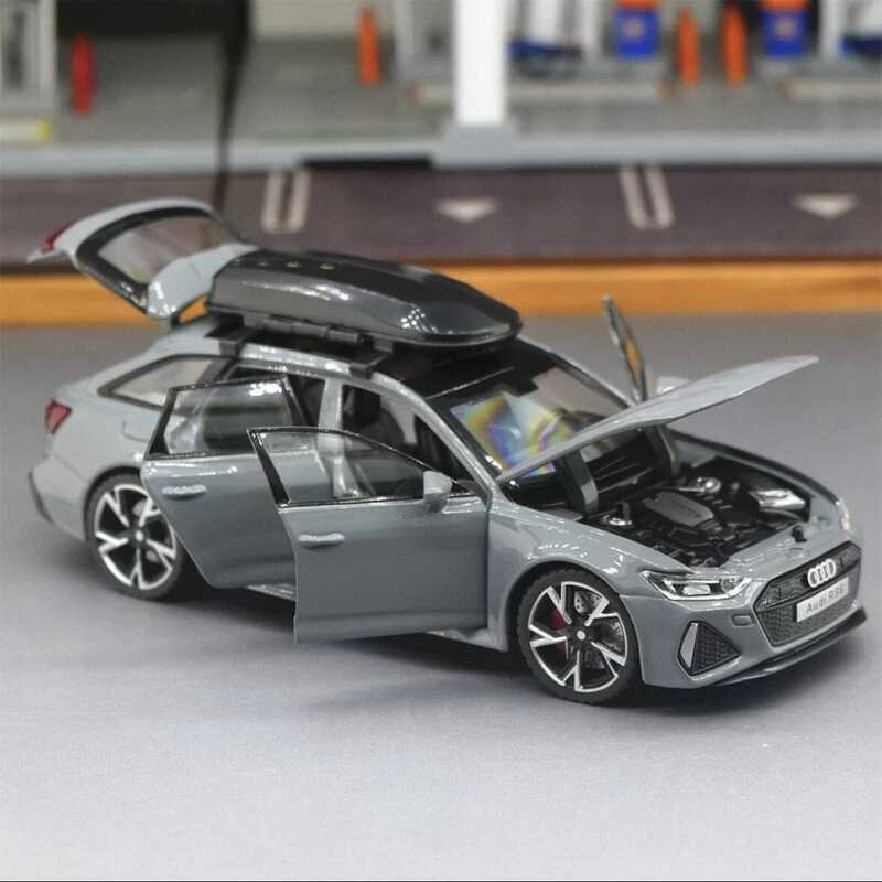 C 1:32 Rs6 Alloy Car Diecasts & Toy Vehicles Car Model Sound And Light Car Toys For Kids Gifts F584