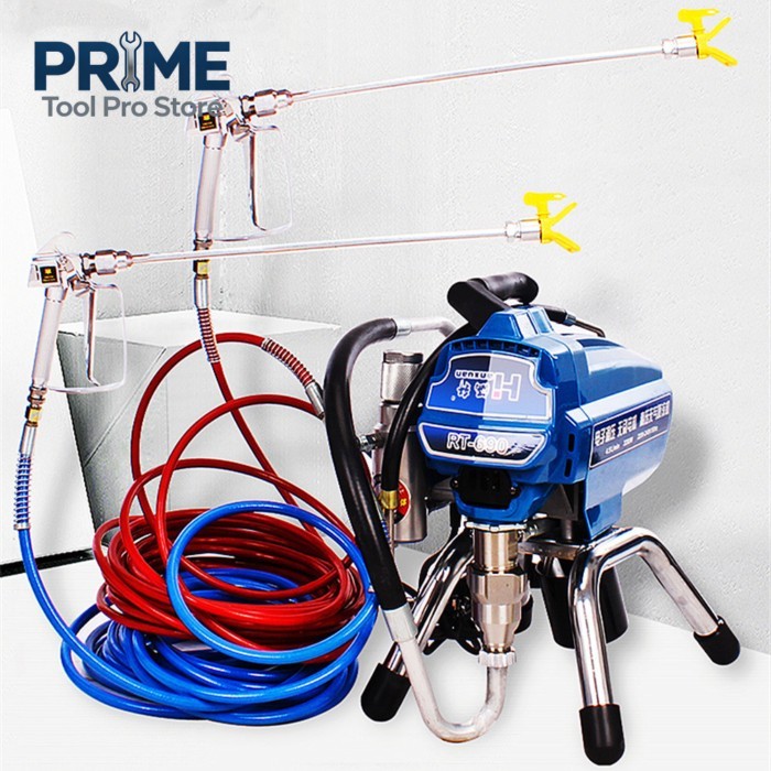 4800W 6.8L High-power Electric High-pressure Airless Spraying Machine Emulsion Paint Wall Household