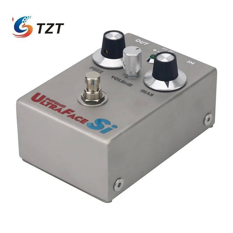 ใหม่ TZT Ultra Face Si กีตาร์ไฟฟ้าเหยียบ Fuzz Silicon ทรานซิสเตอร์ Effector สําหรับ FuzeFace