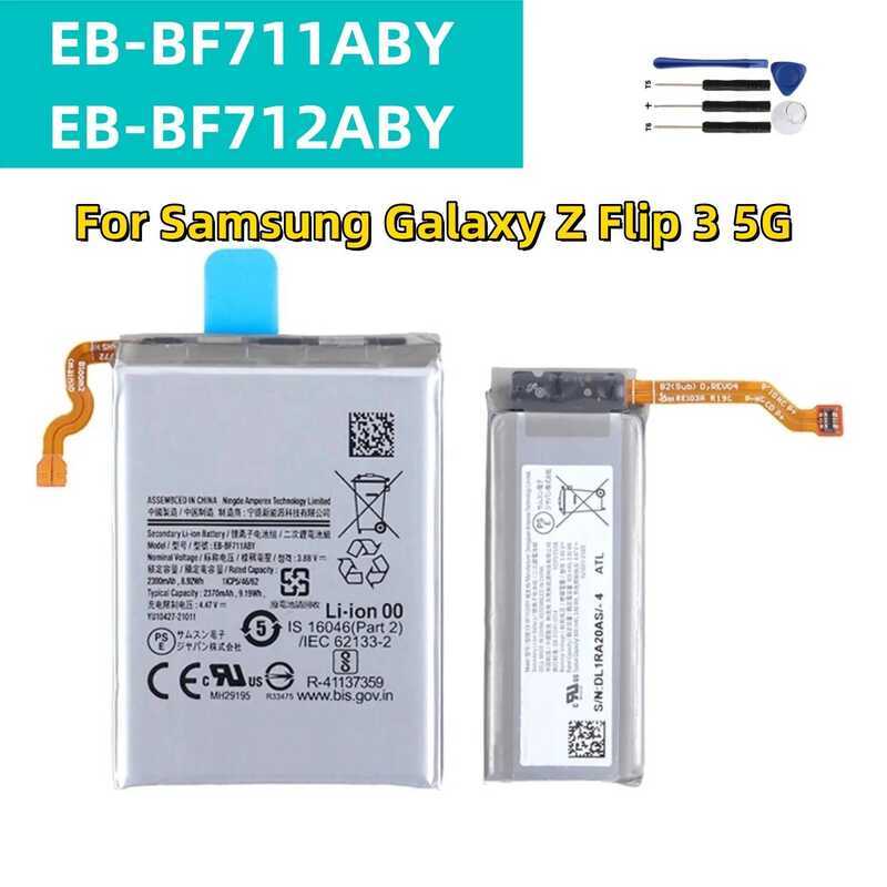 แบตเตอรี่ Eb-Bf711aby Eb-Bf712aby สำหรับ Galaxy Z Flip 3 5G F711 F711b F712 Sm-F711b+ พร้อมเครื่องม
