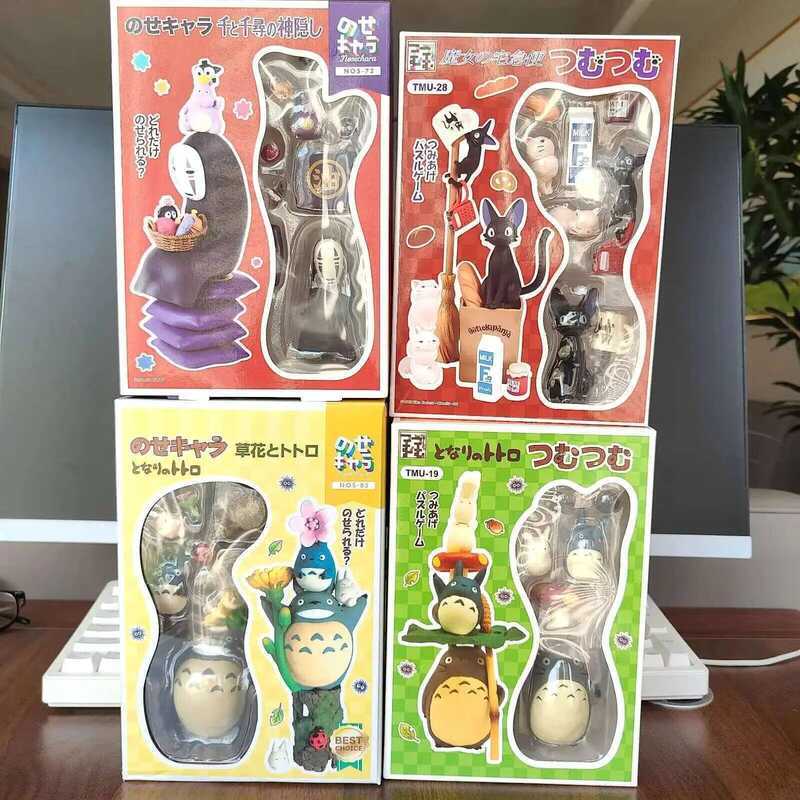 e Miyazaki Serie Totoro Figure Mini Statue Cute Toy Room Ornament Kawaii Pvc Figure Toy Kid Chirtma