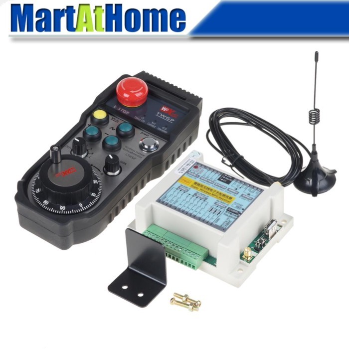 Enhanced 6 Axis CNC Wireless MPG MPG Manual Pulse Generator Electronic Handwheel Estop for SIEMENS
