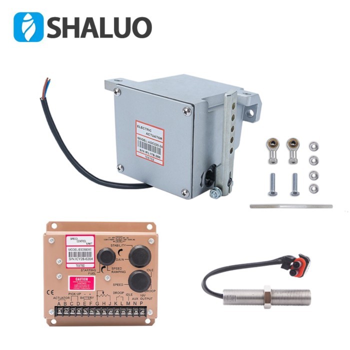 ESD5500E ADC225 Power Diesel Generator Actuator Governor Kit Engine Speed Controller ESD5500E With