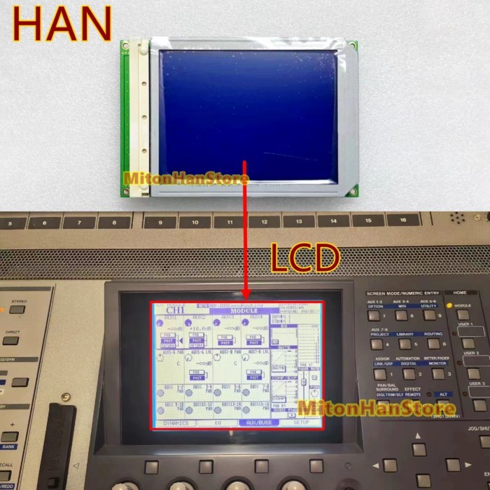 Compatible Lcd Screen Display For Tascam DM24 mixer console( Test before shipment）