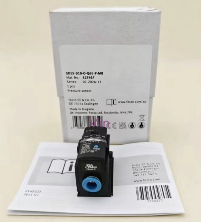 Original pressure switch SDE5-V1-O-Q6E-P-M8 527461 527464 527467