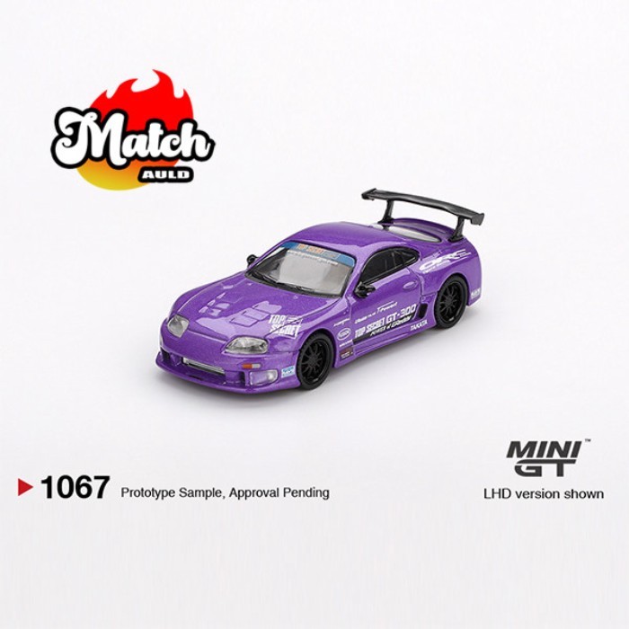 MINIGT 1: 64 Toyota Supra Supra A80 Top Secret GT-300 โมเดลรถ