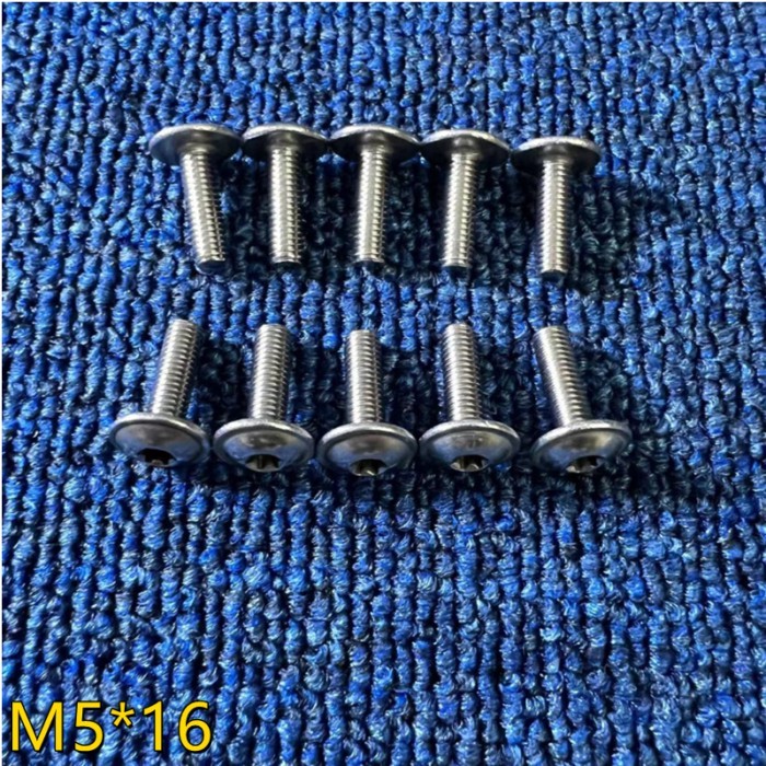 For BMW F650CS F650GS G650GS K1200GT K1300GT K1200S K1300S K1200R K1300R R1150RT M5*16 Motorcycle C