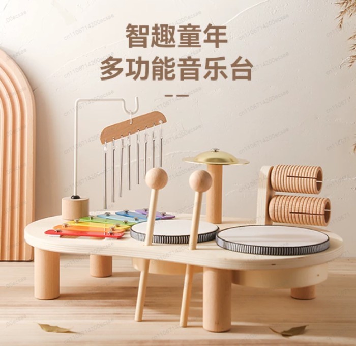 Baby Percussion Toys Children's Educational Toys Wooden Music Box Early Education Enlightenment Mus