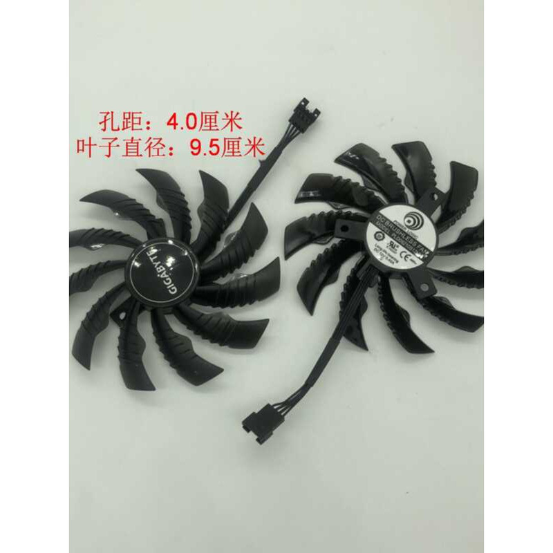 Gigabyte GTX1660 1660TI RTX2060 2060TI 2070 พัดลมการ์ดกราฟิก เงียบ