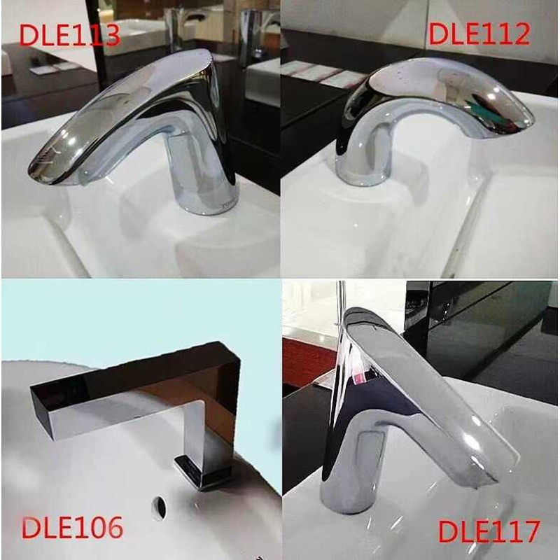 TO.TO ก๊อกน้ําร้อนและเย็นแบบเหนี่ยวนํา DLE112AS/113AS/117AS/124E ก๊อกน้ําอัตโนมัติอ่างล้างหน้า