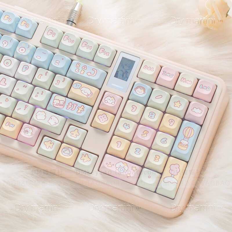 OO1 คีย์บอร์ดเชิงกลสามโหมด Gask แบบมีสายบลูทูธที่กําหนดเอง Silent Class 98 ชุดผลิตภัณฑ์สําเร็จรูปเสี