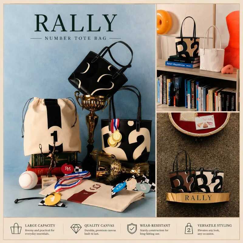 20F กระเป๋า Rally X Uno Coffee City Tote Bag/ Mini /Whisper ของแท้ 1:1 ยินดีต้อนรับสู่ร้านของฉัน