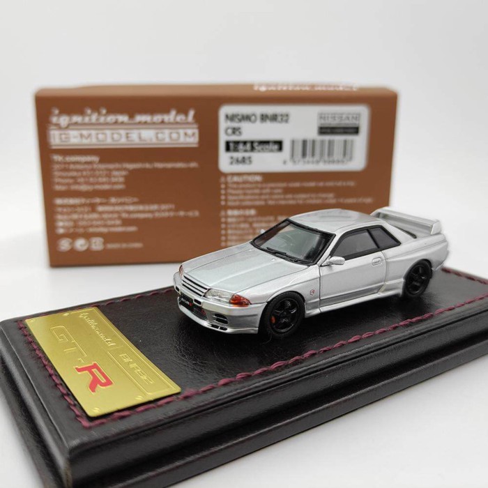 1/64 Nissan Nissan GTR Nissan GTR 2685 โมเดลรถยนต์เรซินระดับไฮเอนด์ของสะสม