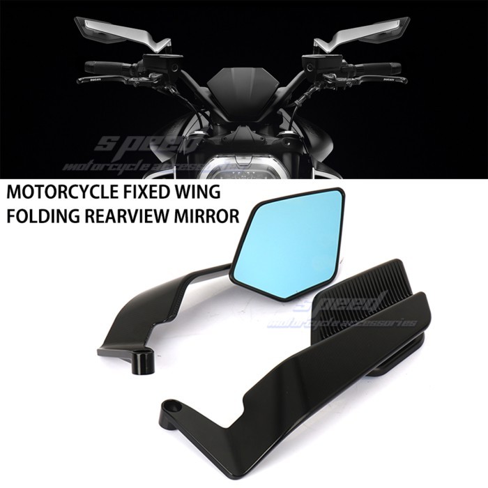 For BMW CE 04 CE04 F900R F900XR Motorcycle Stealth Max Rearview Mirror Adjustable Winglet Mirror al