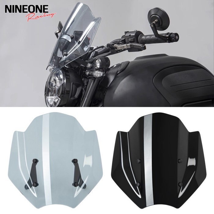 Trident660 Front Fairing Windscreen Windshield Flyscreen Visor For Triumph Trident 660 2021-2025 Wi