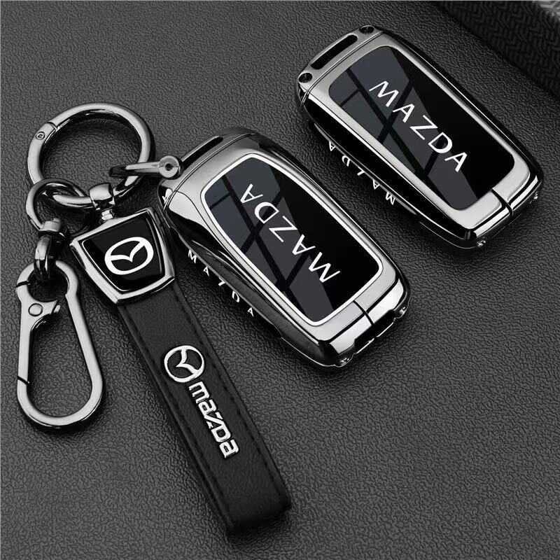 เหมาะสําหรับ MAZDA EZ60 ฝาครอบกุญแจ 25/26 MAZDA EZ-60 รถหัวเข็มขัดป้องกันกรณี