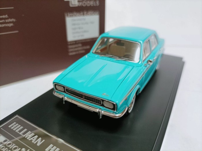 Totol Model. 1 43 尔曼车Hillman Hunter 1967 蓝模型