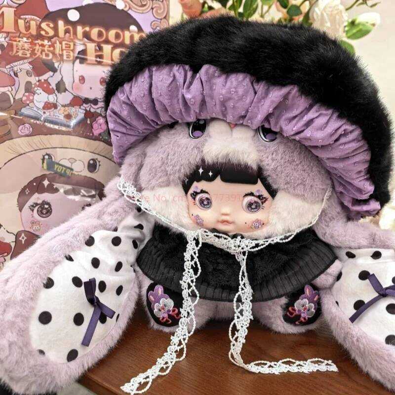 nuine Nommi Nuomi Mushroom Hat 400% V2 Series Blind Box Er Soft And Comfortable Cute Plush Handmade
