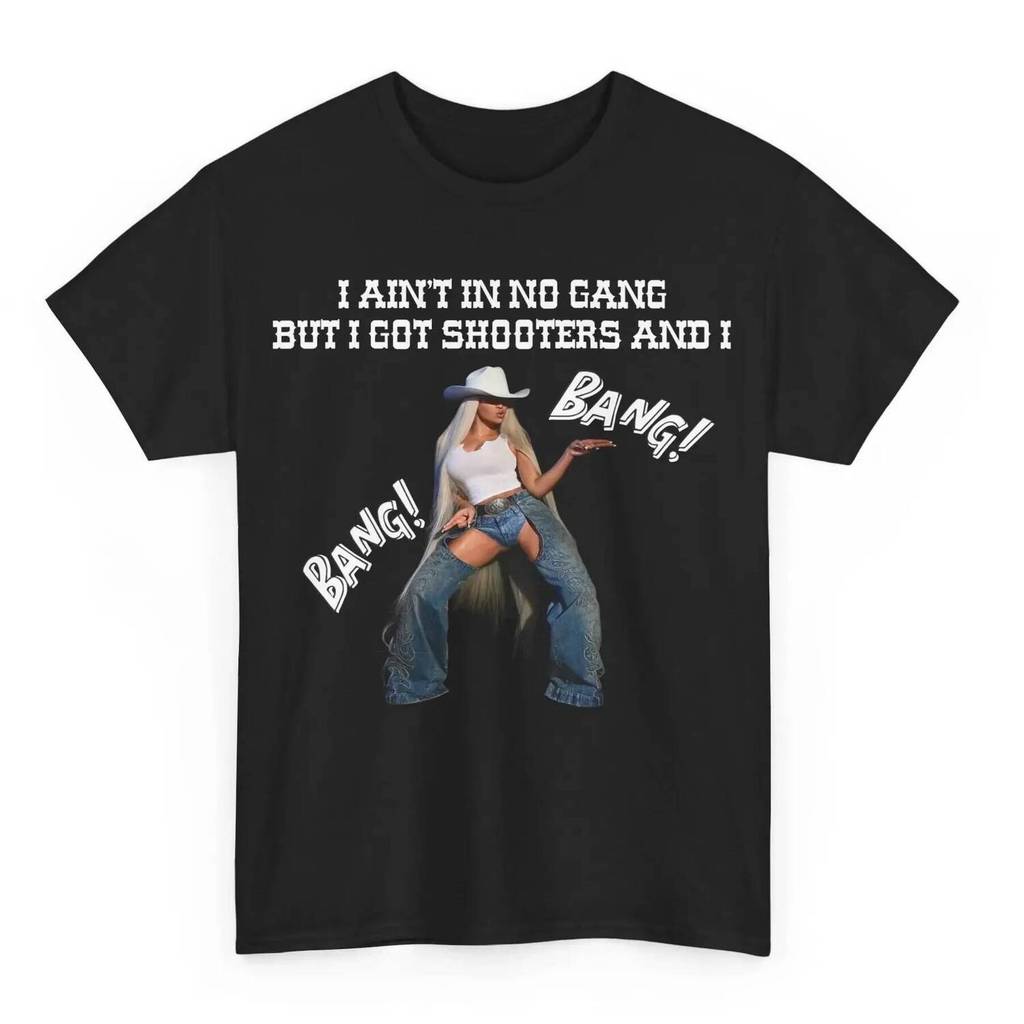 Beyonce Cowboy Carter T เสื้อสปาเก็ตตี้บางเนื้อเพลงพิเศษ Beyhive