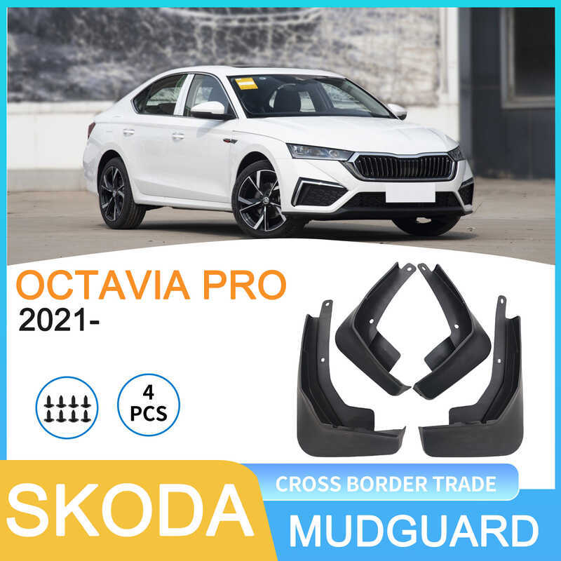 เหมาะสําหรับ Skoda Mingrui Octavia PRO 2021-การส่งมอบบังโคลนยางรถการค้าต่างประเทศ