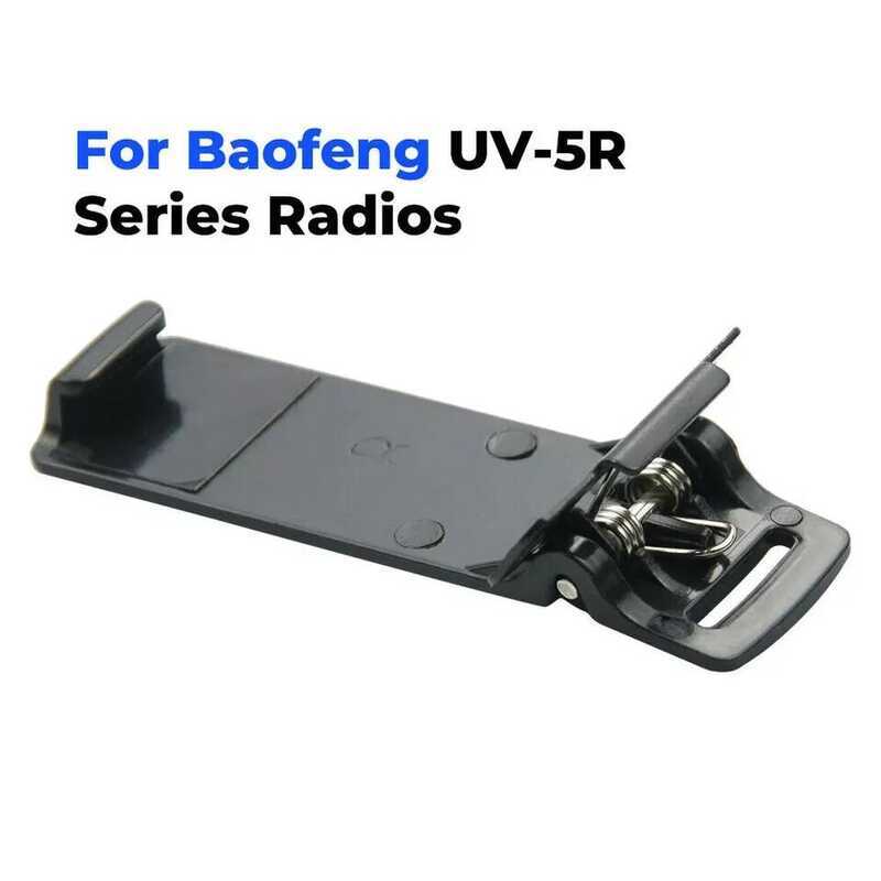 ▥ 50 ชิ้นคลิปหนีบเข็มขัดวิทยุสำหรับ Baofeng Uv-5R Uv-5Ra Uv-5Rb Uv-5Rc Uv-5Rd Uv-5Re วิทยุสองทา