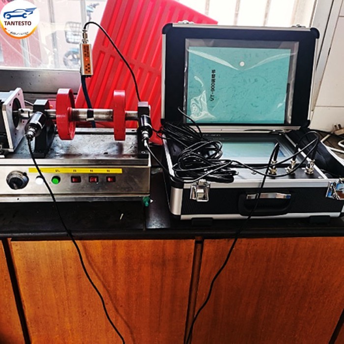 VT900 Portable Dynamic Balancer Tool for Blower Rotor Spindle Fan Impeller Rotate Single-sided Doub