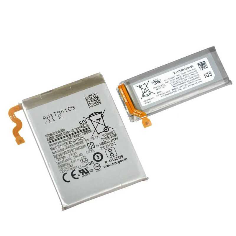 แบตเตอรี่ใหม่เอี่ยม Eb-Bf711aby Eb-Bf712aby สำหรับ Galaxy Z Flip 3 Flip3 5G F711 F711b F712 Sm-F711