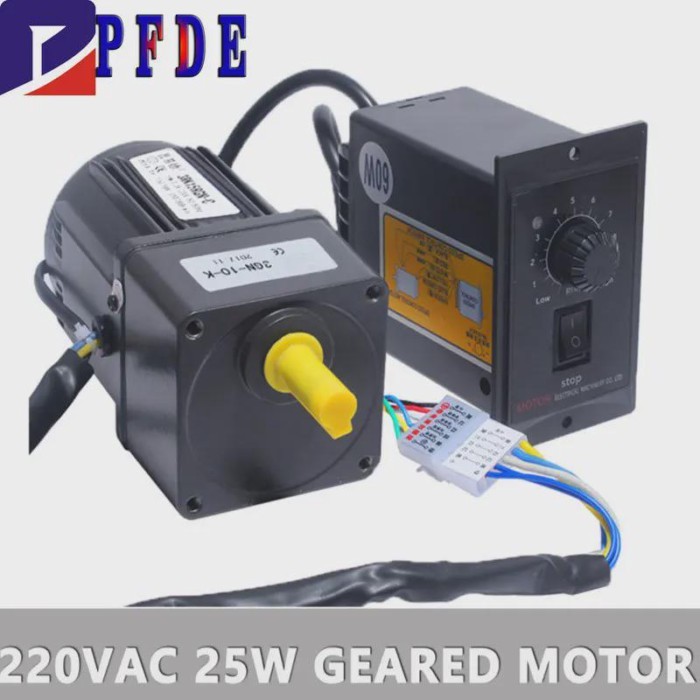 220V 25W 4RK25GN-C 415-4.2RPM AC Reversible Gear Variable Speed Motor 1:3-1:300 AC Gear Reducer Mot