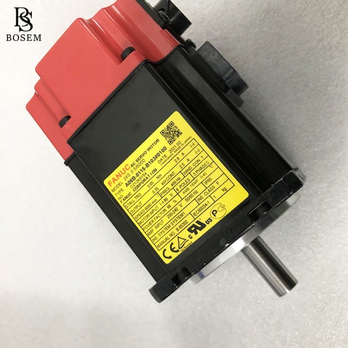 A06B-0115-B075#0008 A06B-0115-B103#0100 Fanuc AC Servo Motor (used test ok)
