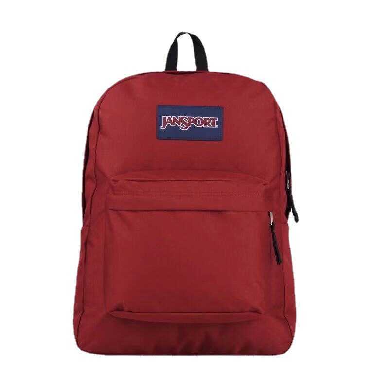 JANSPORT กระเป๋าเป้สะพายหลังกลางแจ้ง Unisex กระเป๋านักเรียนนักเรียนวิทยาลัย กระเป๋าเป้สะพายหลังอินเท