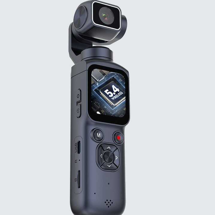 HD 4K Pocket Sports Camera vlog Handheld Digital Sports Camera แบบพกพา