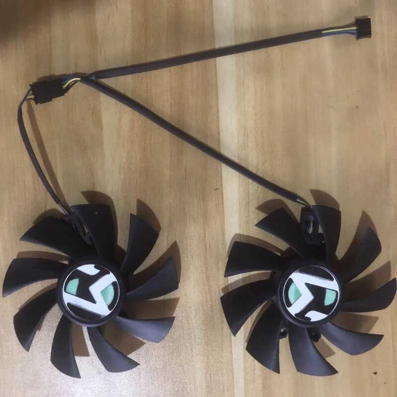 Ming Xuan RX580 460 560D GTX 1060 1050Ti Terminator 3G 4G 6G กราฟิกการ์ดพัดลมระบายความร้อน