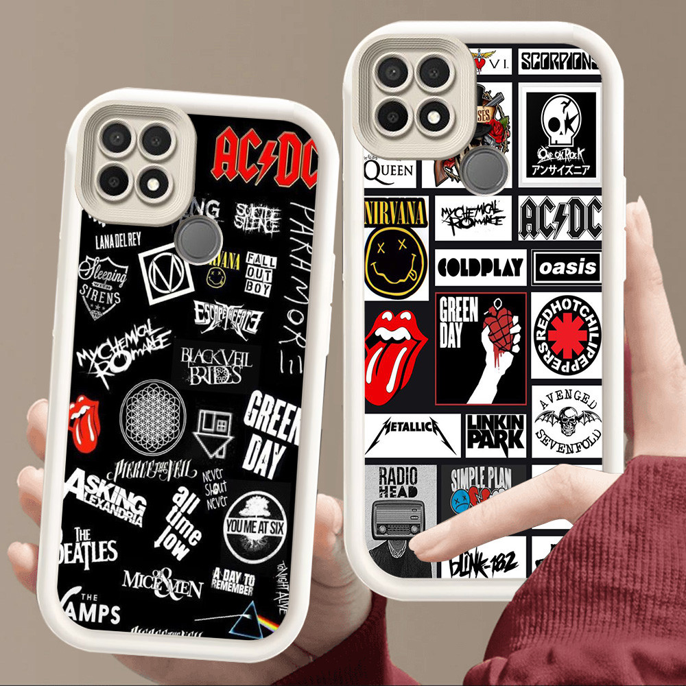 สําหรับRealme Narzo C20A 8S 20 C21 8 C12 30A C25Y C15 C11 C25 C20 C25S C21Y 2021 Pro 5Gนุ่มสีขาวE3 แ