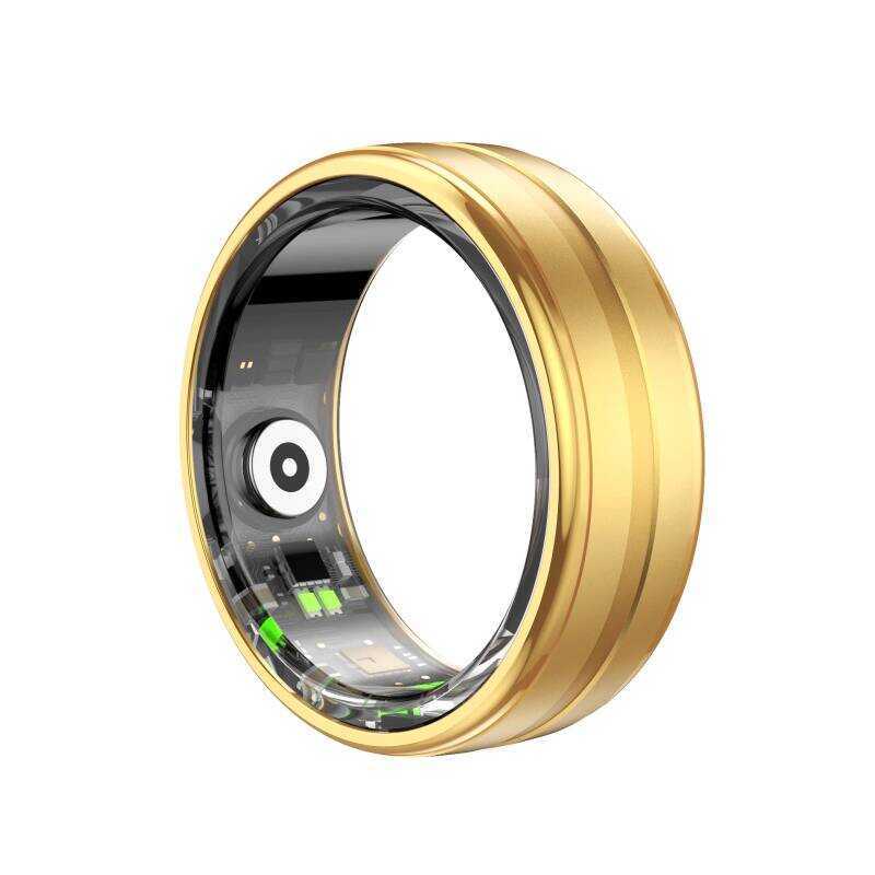 QRing Step Heart Rate ความอิ่มตัวของออกซิเจนในเลือด Step Sleep Calorie Pressure IP68 Smart Ring