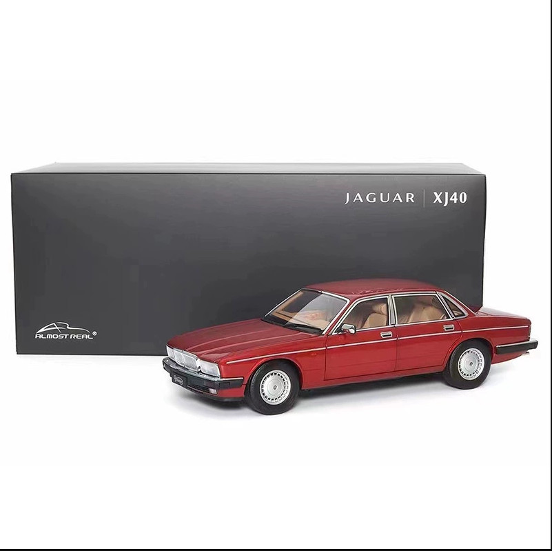 เกือบจริง 1: 18 Jaguar XJ6 XJ40 AR โลหะผสมคอลเลกชันโมเดลรถแบบคงที่