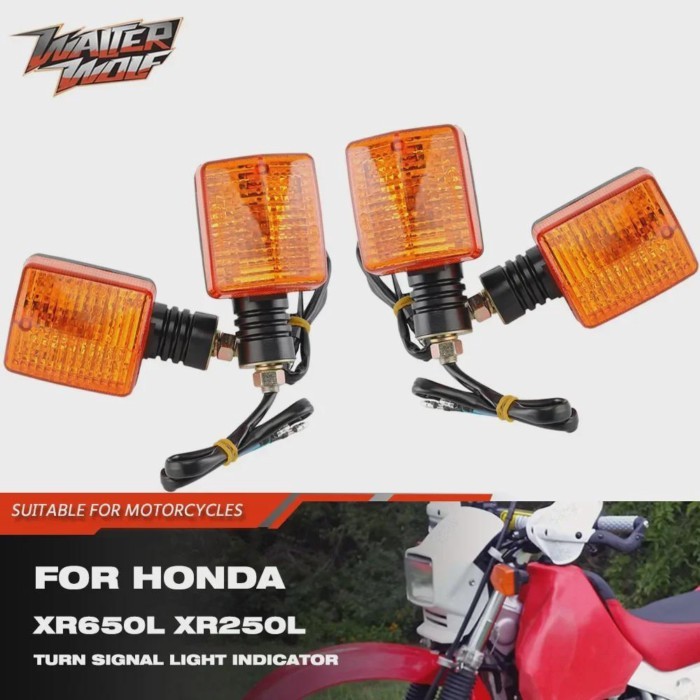 Turn Signal Indicator Light Lamp For Honda XR250L XR650L Nighthawk 750 250 CB250 CB500 CB750 XRV750