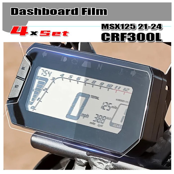 fit for HONDA MSX 125 Rally MSX125 MSX 125 2021-2022 CRF300L CRF 300L MSX125 Motorcycle TFT LCD Das